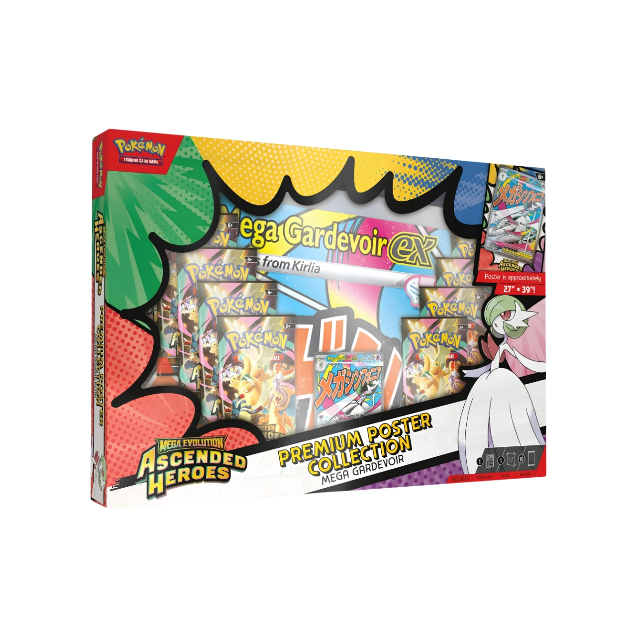 Ascended Heroes Premium Poster Collection ( Mega Lucario ex or Mega Gardevoir ex )