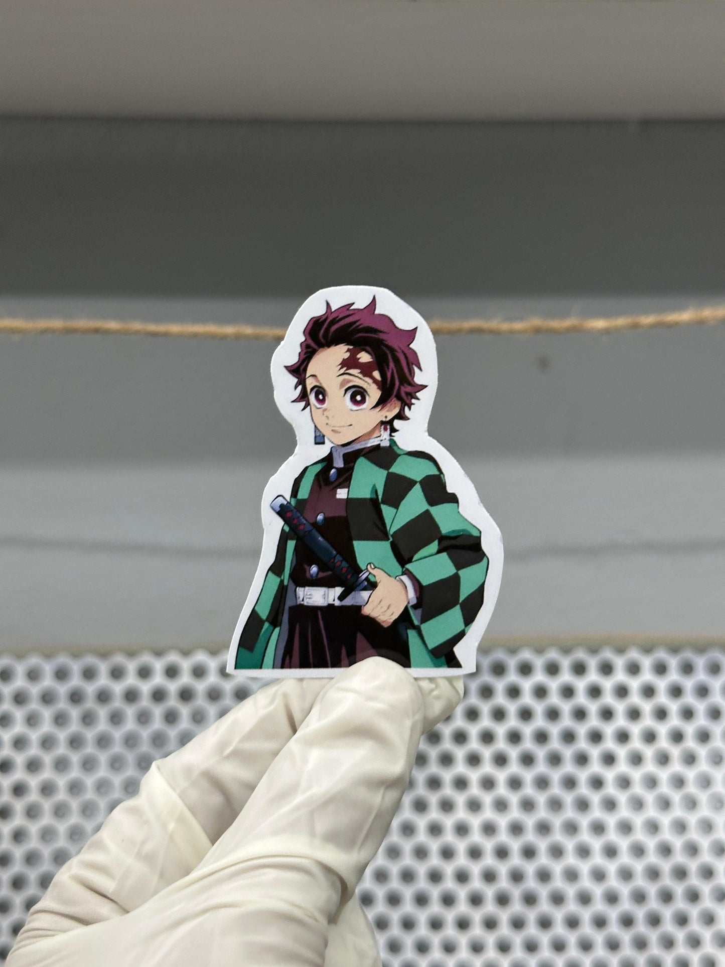 Demon Slayer Sticker Pack โ 5-Piece Anime Vinyl Set | Tanjiro, Nezuko, Zenitsu & More