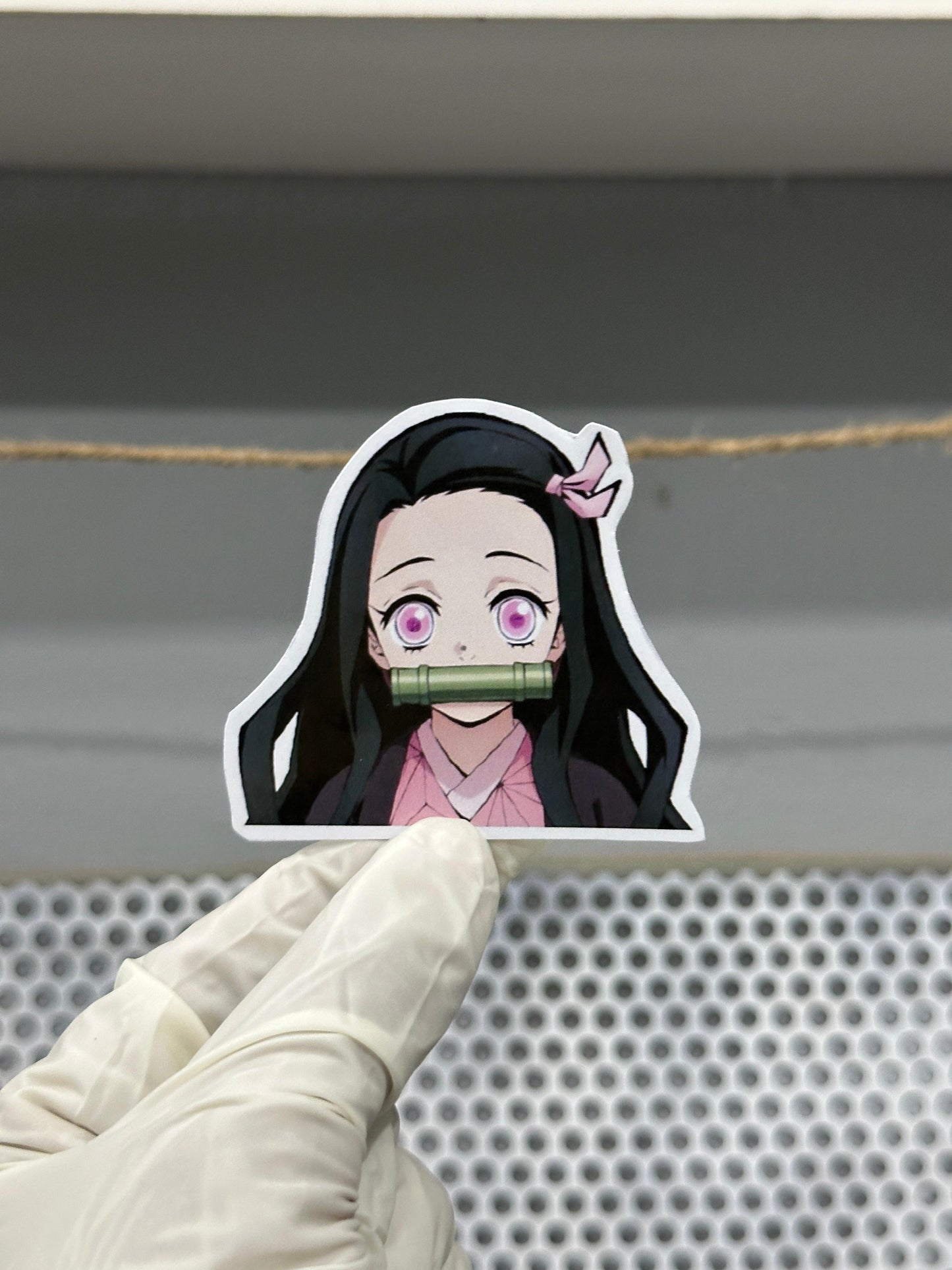 Demon Slayer Sticker Pack โ 5-Piece Anime Vinyl Set | Tanjiro, Nezuko, Zenitsu & More