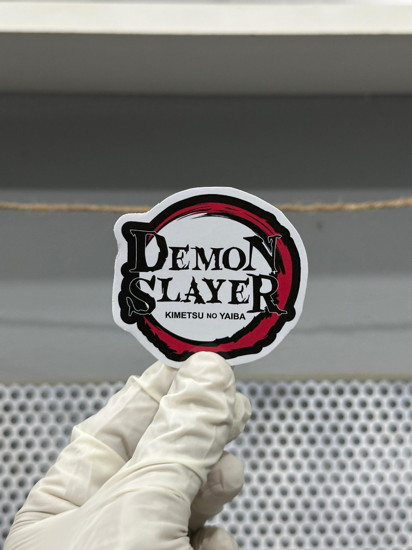 Demon Slayer Sticker Pack โ 5-Piece Anime Vinyl Set | Tanjiro, Nezuko, Zenitsu & More