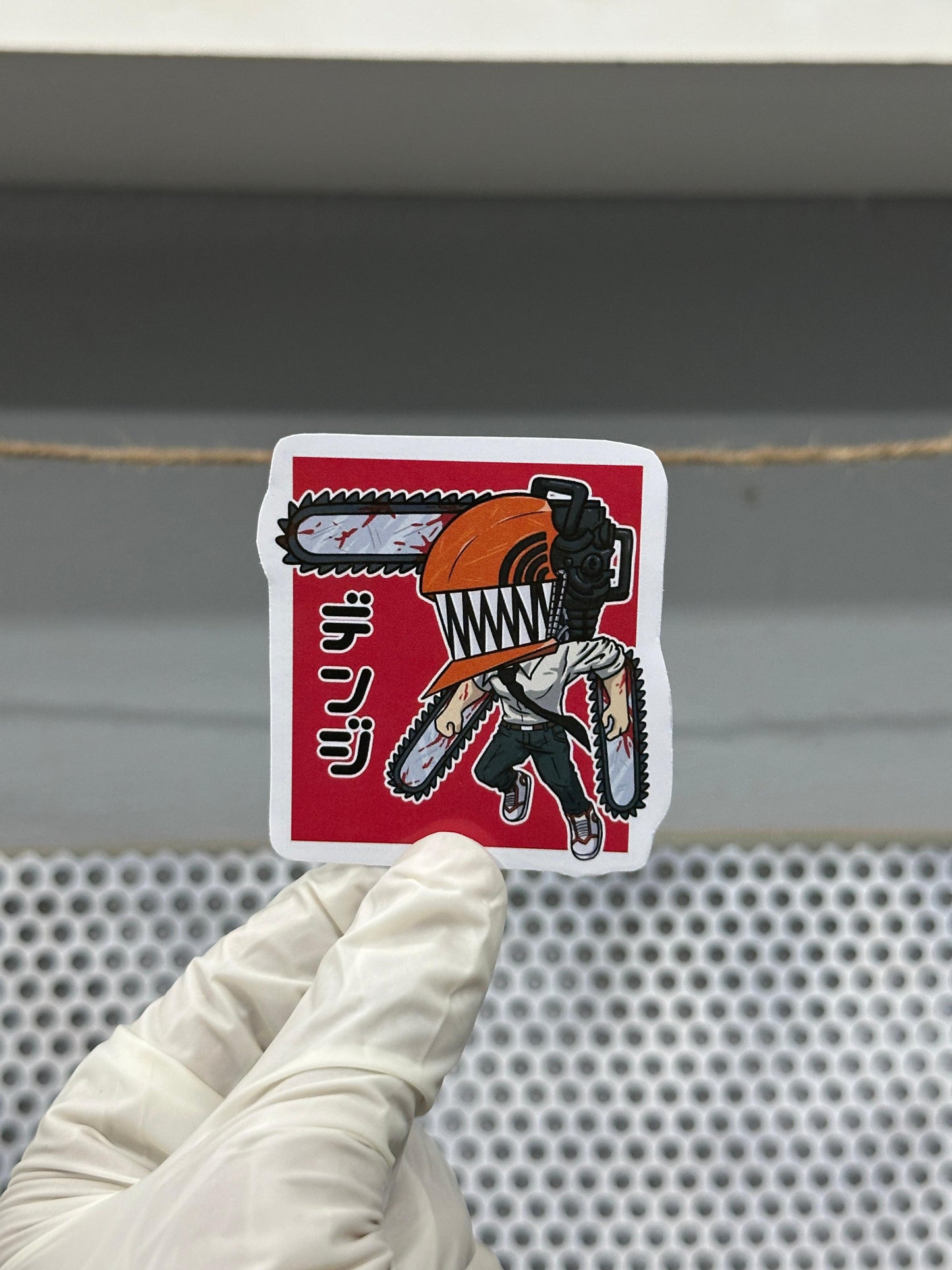 Chainsaw Man Sticker Pack β 5-Piece Anime Vinyl Set | Denji, Power, Aki & More