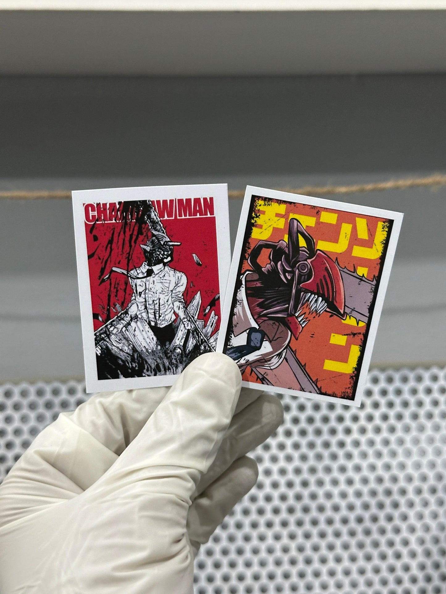 Chainsaw Man Sticker Pack β 5-Piece Anime Vinyl Set | Denji, Power, Aki & More