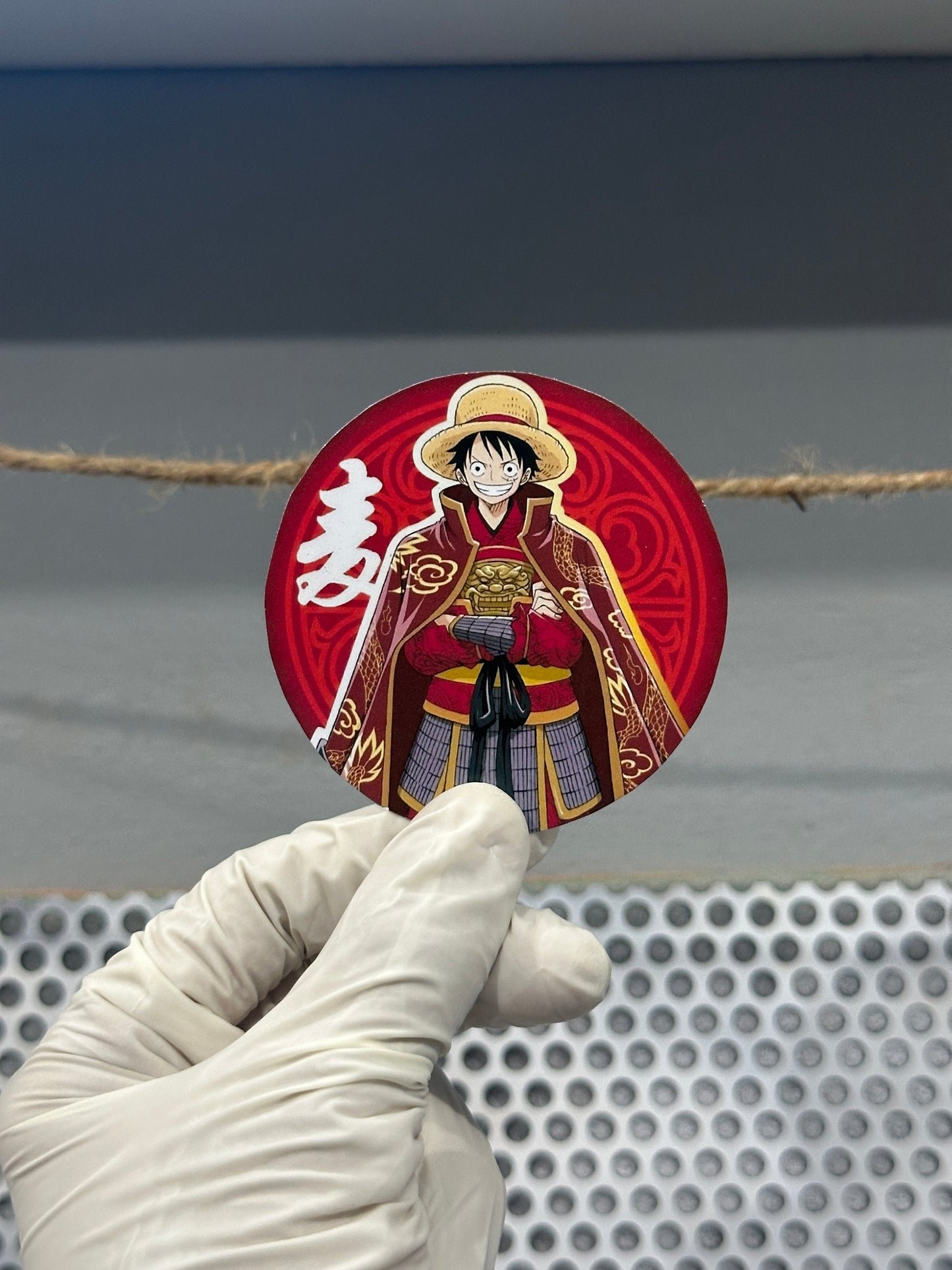 Monkey D. Luffy Sticker Set β One Piece Anime Vinyl Stickers | Waterproof, Kawaii & Collectible Decals for Fans