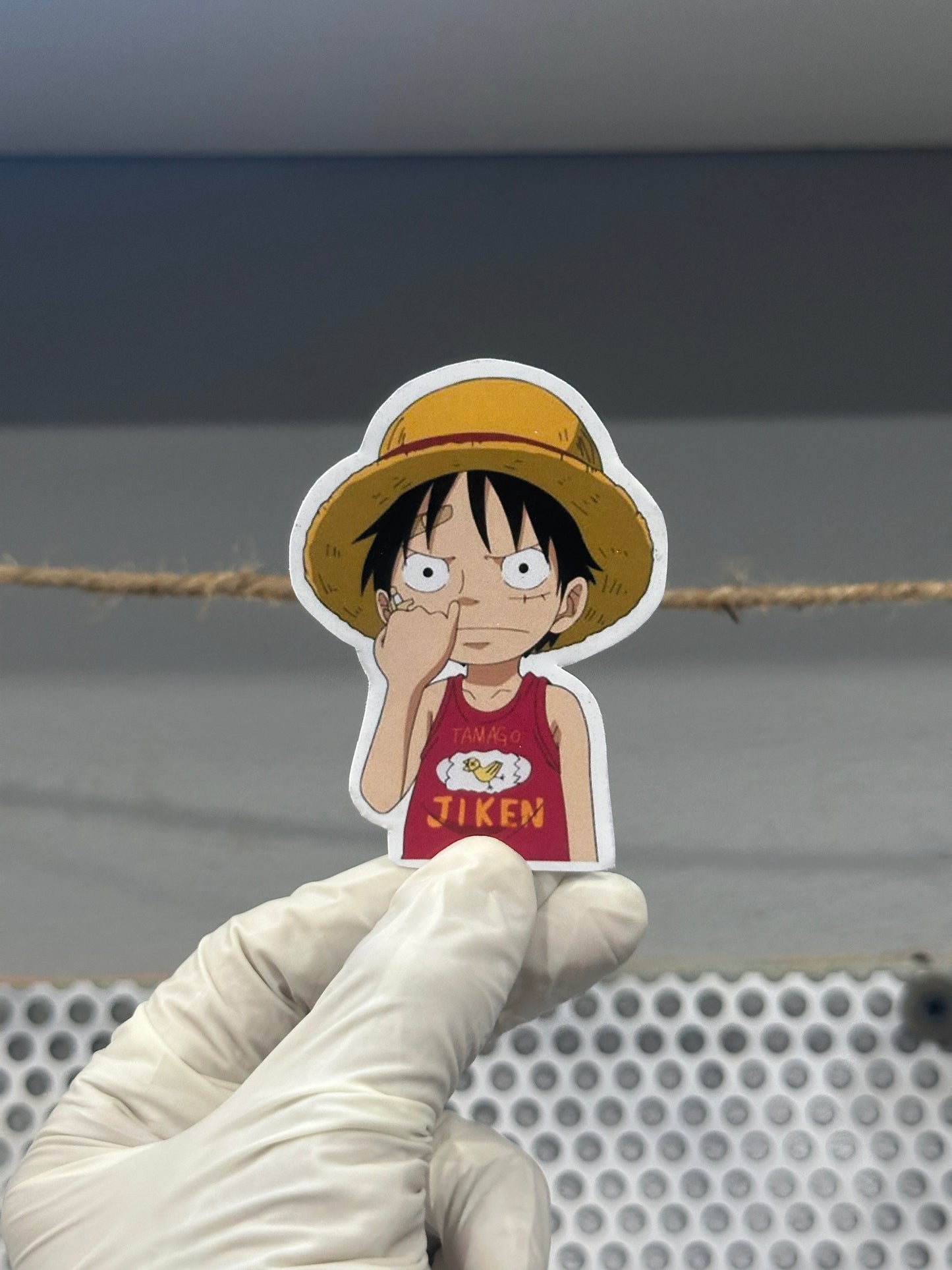 Monkey D. Luffy Sticker Set β One Piece Anime Vinyl Stickers | Waterproof, Kawaii & Collectible Decals for Fans
