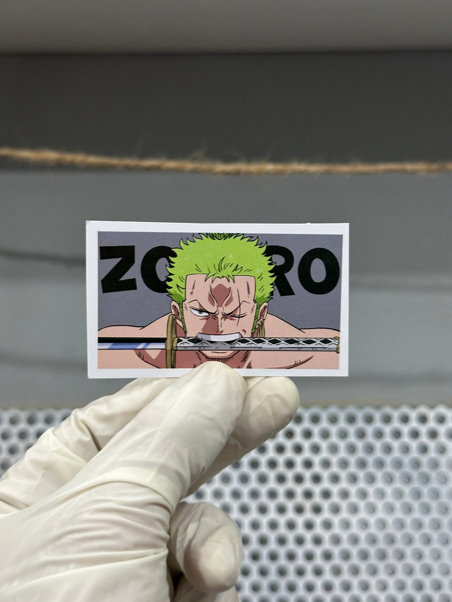 Roronoa Zoro Sticker Set – One Piece Anime Vinyl Stickers | Waterproof, Durable & Collectible Decals for Fans