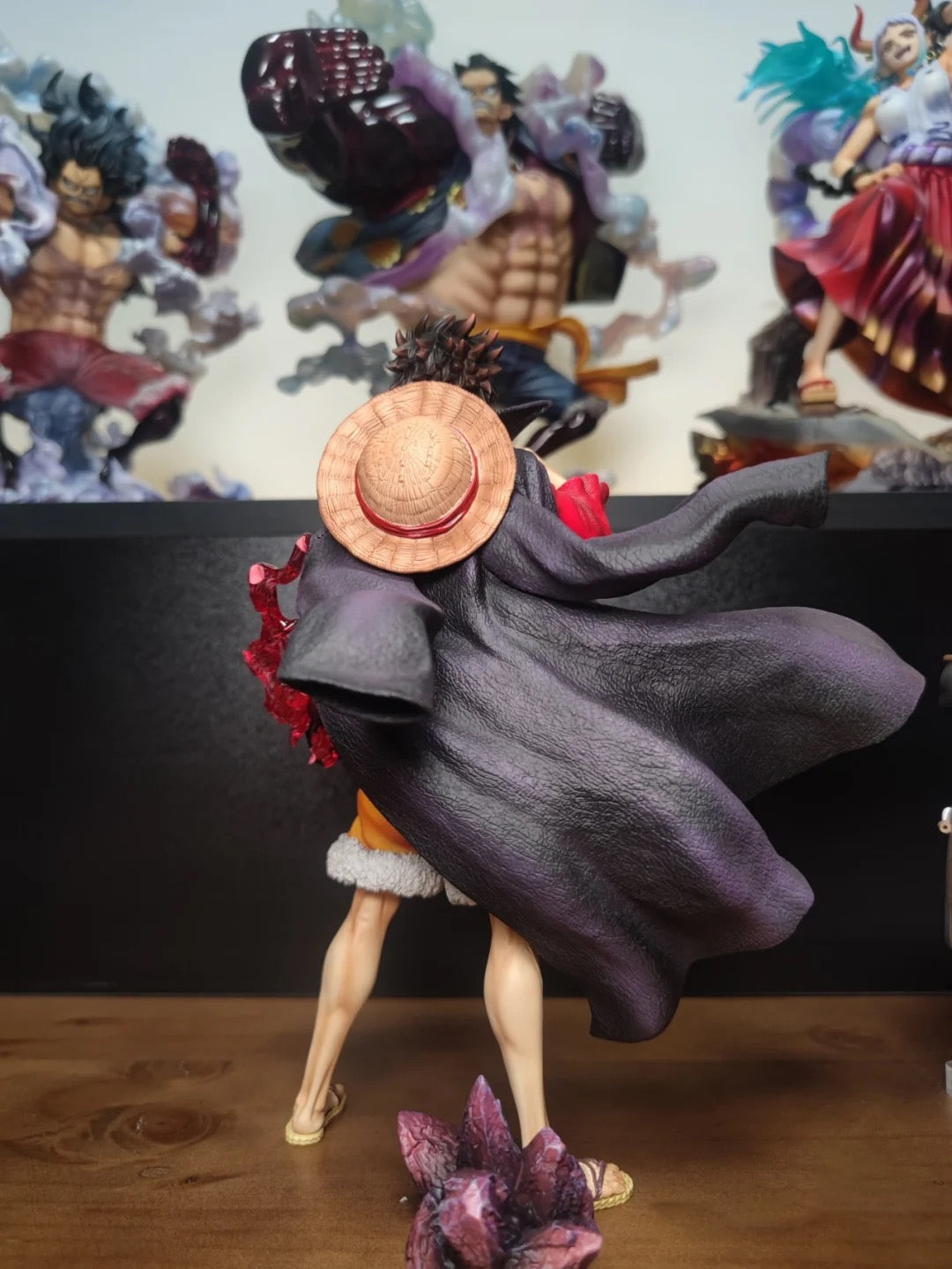 One Piece Luffy Pirate King Red Jacket Action Figure – 17 Cm ( With Box )