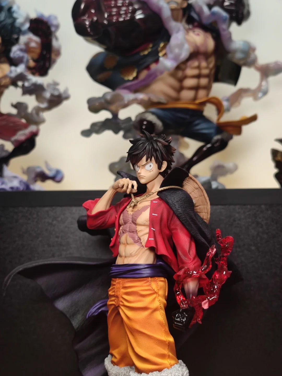 One Piece Luffy Pirate King Red Jacket Action Figure – 17 Cm ( With Box )