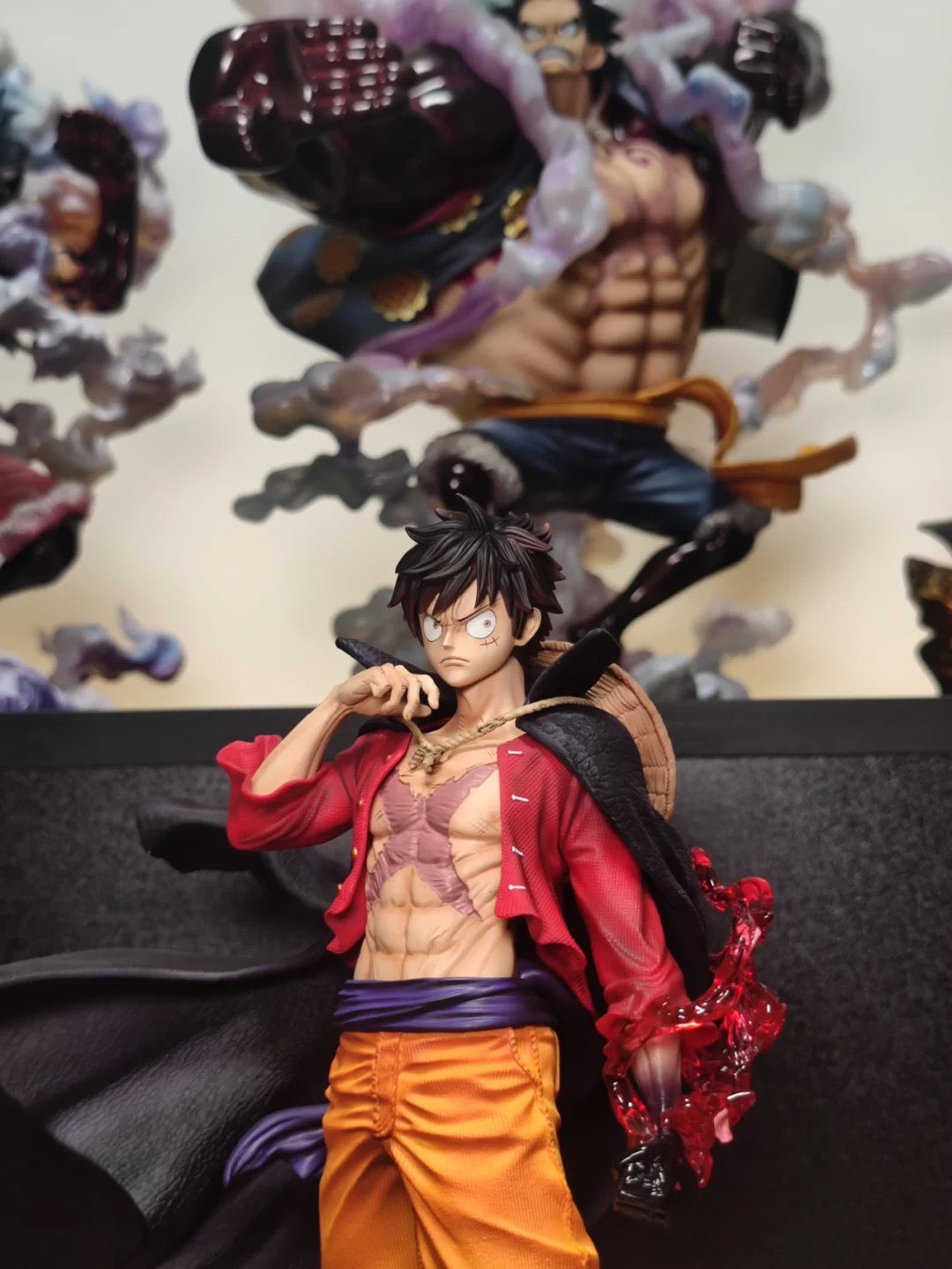 One Piece Luffy Pirate King Red Jacket Action Figure – 17 Cm ( With Box )