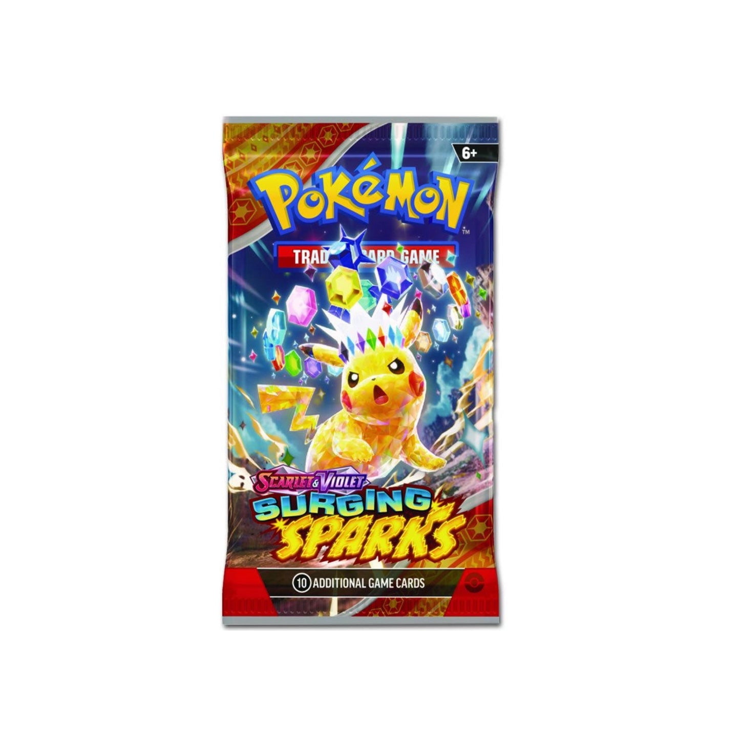 Pokémon TCG Scarlet & Violet: Surging Sparks Booster Pack (Official English Version)