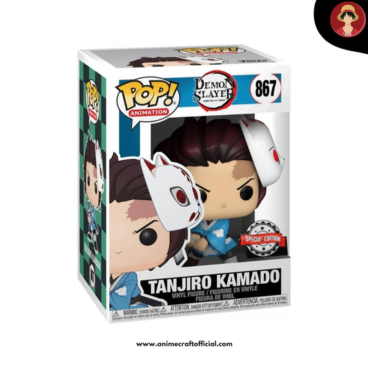 Demon Slayer: Kimetsu no Yaiba – Tanjiro Kamado [W/ Mask] Hot Topic Exclusive – Funko Pop!
