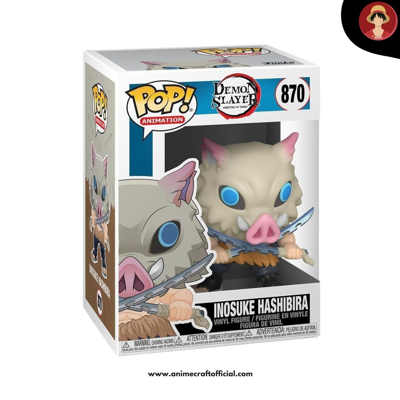 Funko Pop! Anime: Demon Slayer - Inosuke Hashibira #870