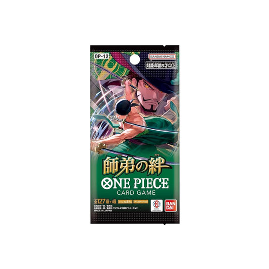 ONE PIECE OP-12 Booster Pack – Legacy of the Master (Japanese Version)