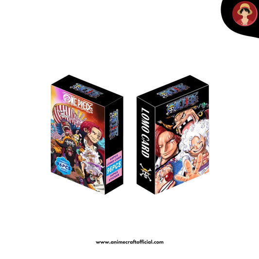 One Piece Lomo Cards Set – 96 PCS Double-Sided Lomo Cards & Stickers