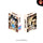 Attack on Titan Lomo Cards Set – 96 PCS Double-Sided Lomo Cards & Stickers