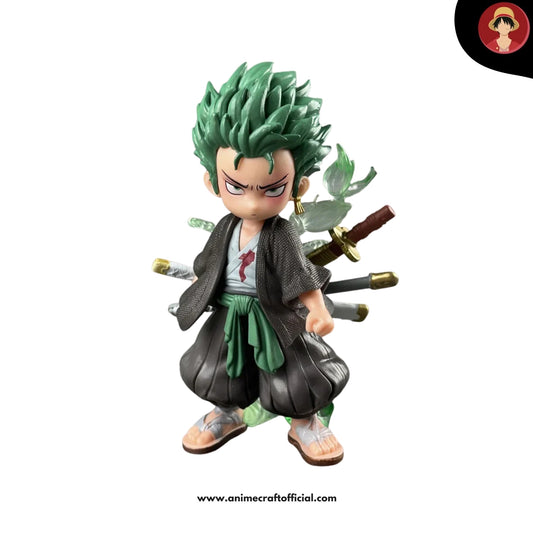 Roronoa Zoro Figure – Chibi Samurai Style