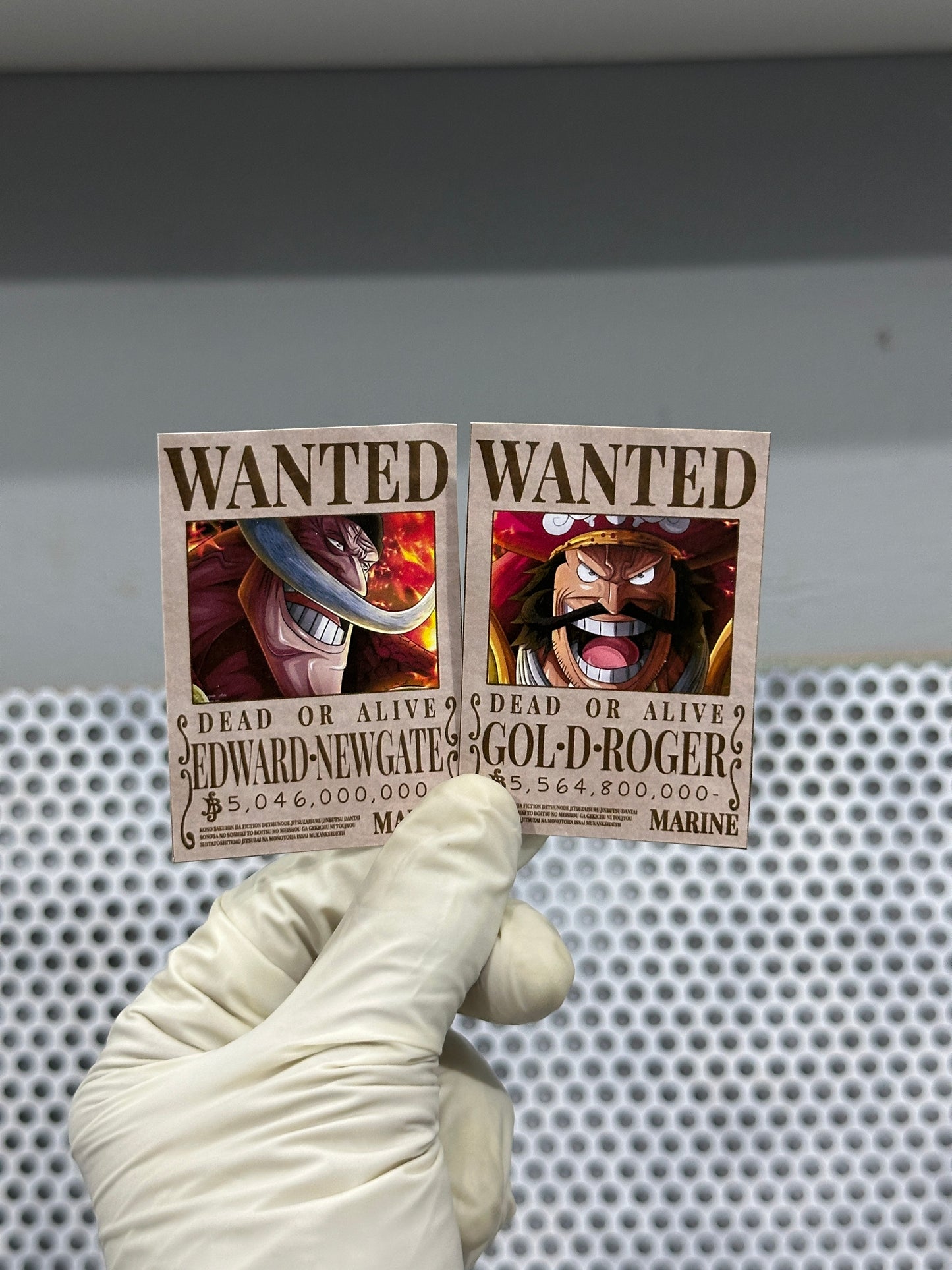 One Piece Bounty Posters ( Mini Sticker ) Set - 6 Stickers