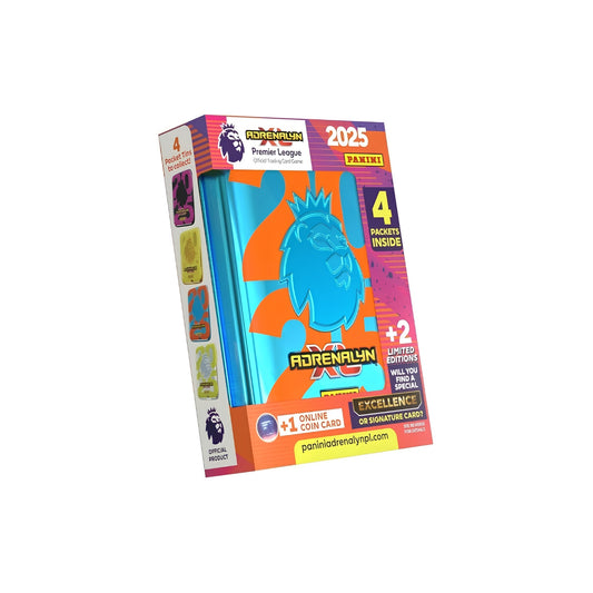 Panini Premier League 2025 Adrenalyn XL Pocket Tin ( 1 Random )