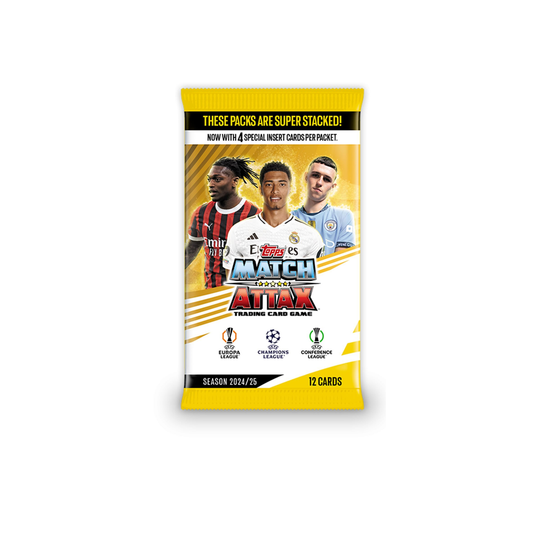 Topps Match Attax 2024/25 Booster Pack (12 Cards)