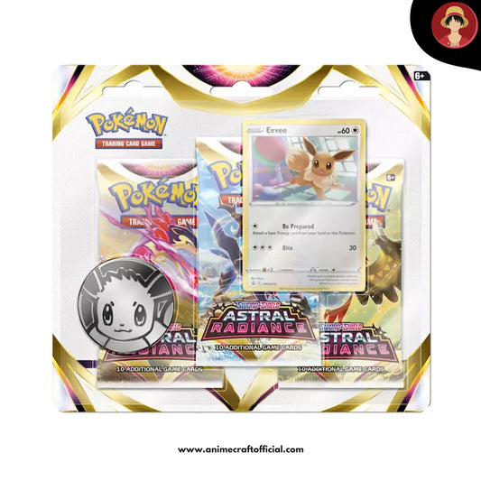 Pokémon TCG: Sword & Shield – Astral Radiance 3-Pack Blister (English Version)