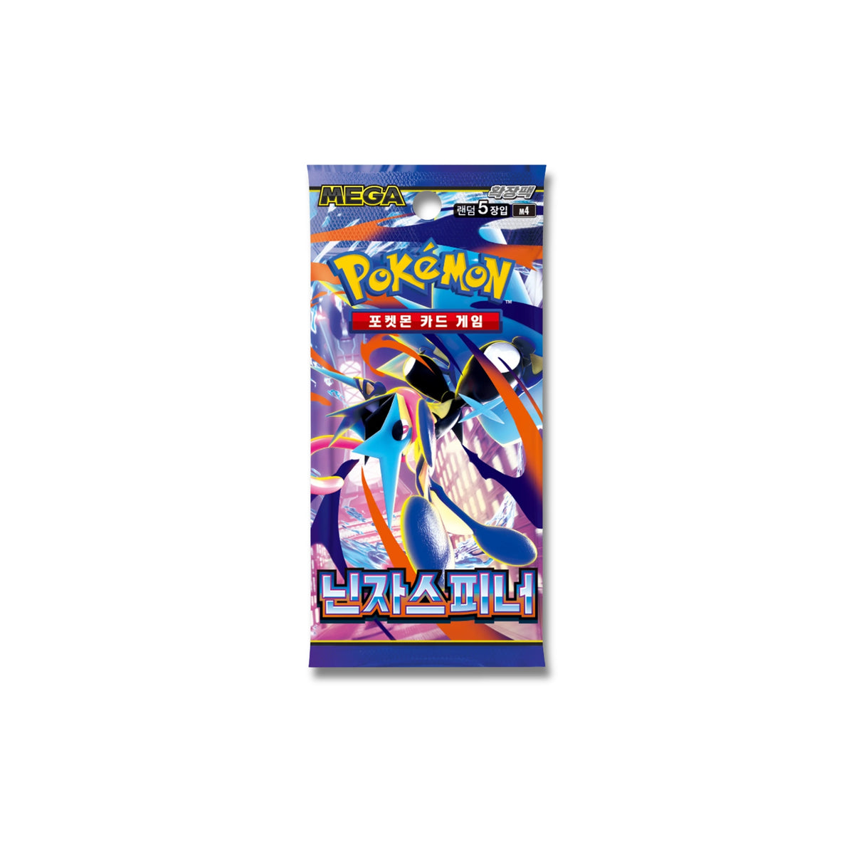 POKÉMON MEGA EVOLUTION: NINJA SPINNER M4 KOREAN BOOSTER PACK