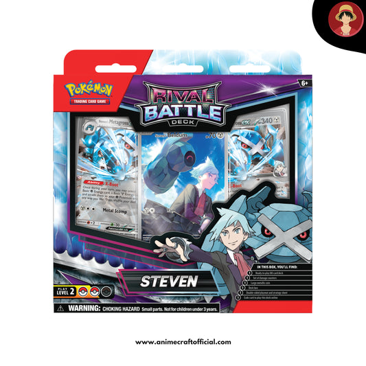 Pokémon TCG: Rival Battle Deck (Steven) – English Version