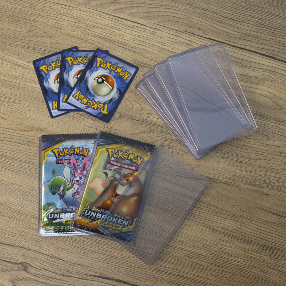 Pack of (25) Toploader Top Loaders Card Sleeve - Trading Card Hard Sleeves