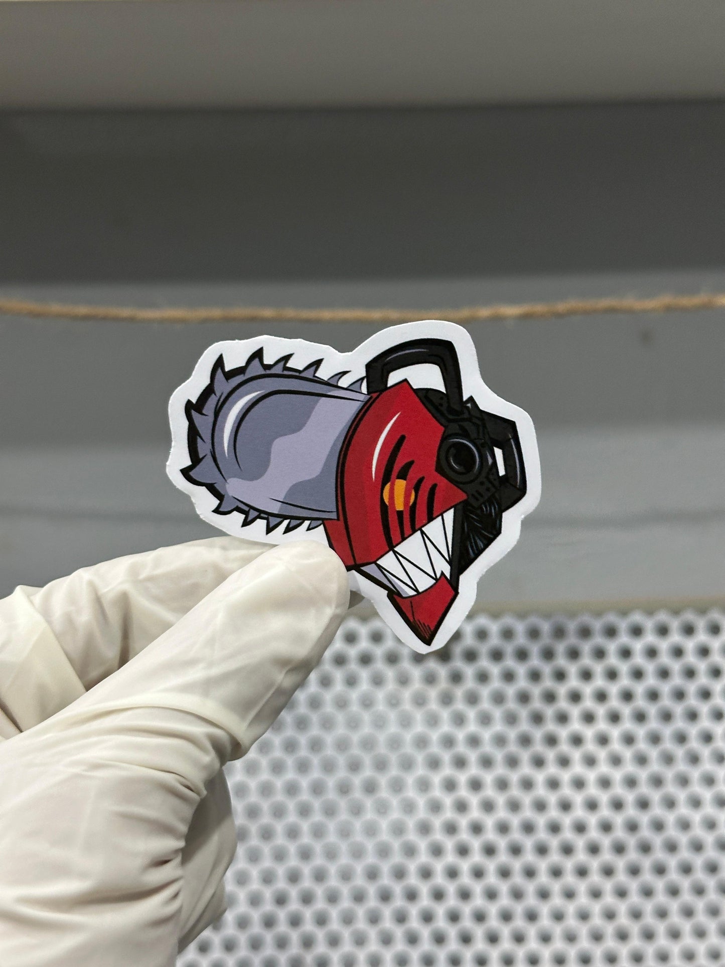 Chainsaw Man Sticker Pack – 5-Piece Anime Vinyl Set | Denji, Power, Aki & More
