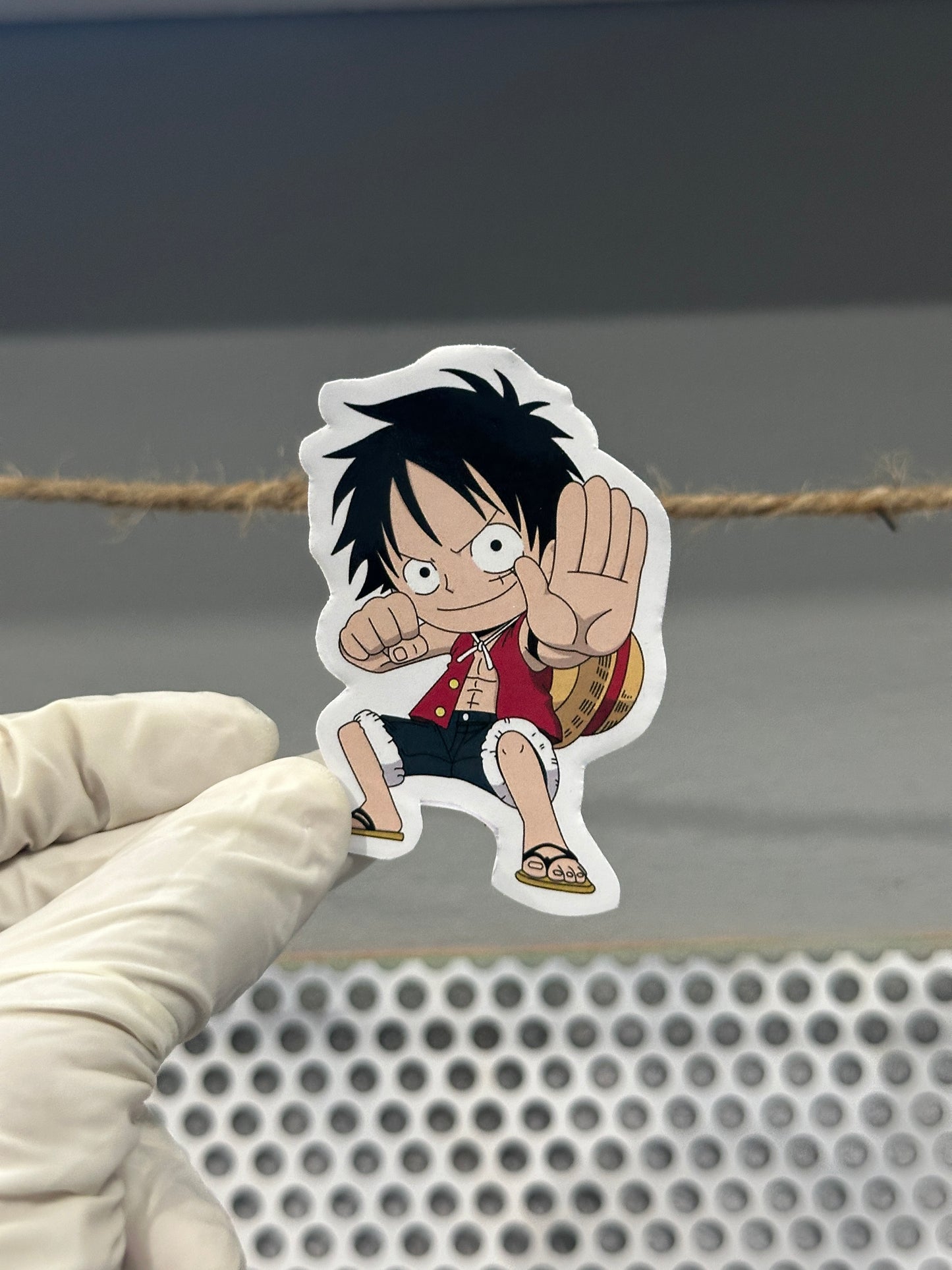 Monkey D. Luffy Sticker Set – One Piece Anime Vinyl Stickers | Waterproof, Kawaii & Collectible Decals for Fans