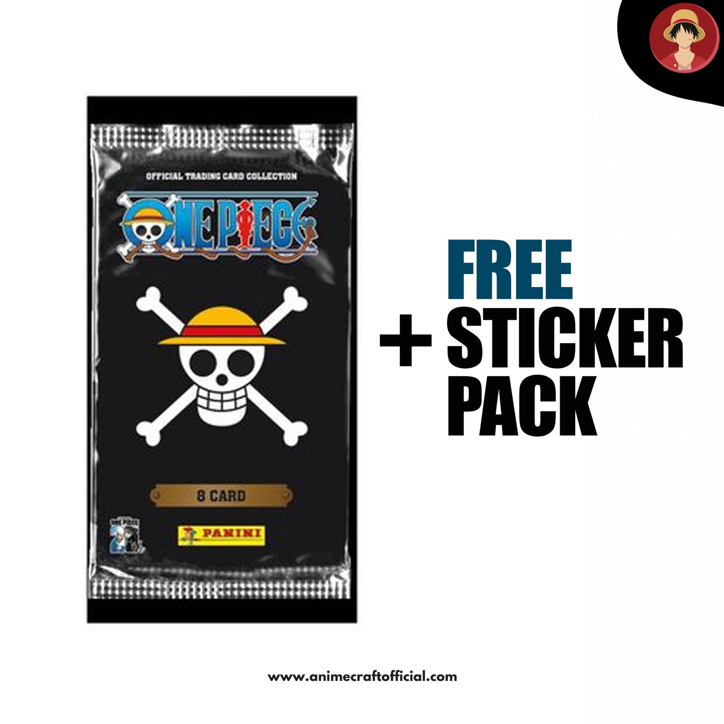 Official Panini One Piece - 25th Anniversary Trading Cards - Original One Piece TCG - English