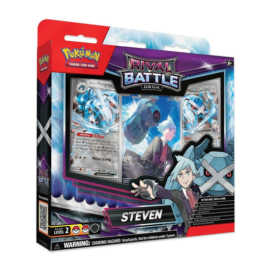 Pokémon TCG: Rival Battle Deck (Steven) – English Version