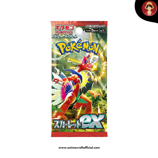 Pokemon TCG: Scarlet & Violet Scarlet ex sv1s Booster Pack (Japanese)