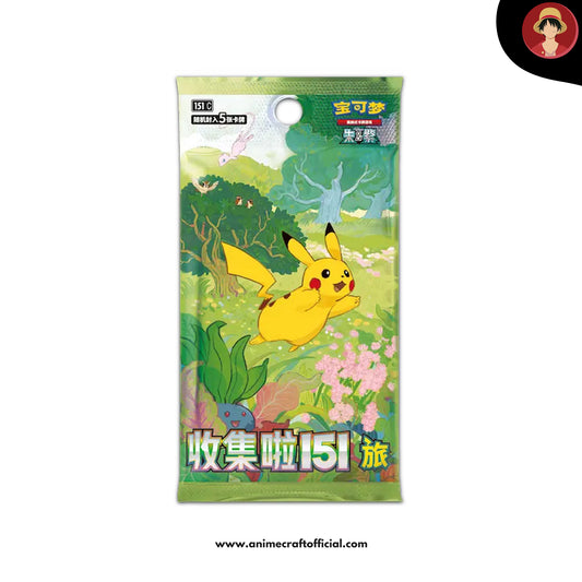 Pokémon Collect 151 Journey 151 C Simplified Chinese Slim Booster Pack