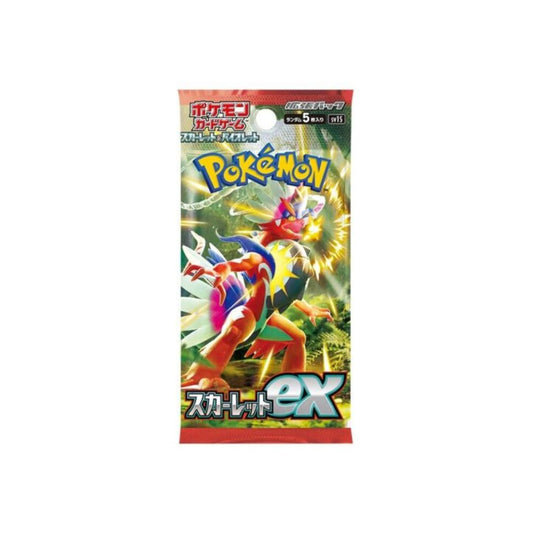 Pokemon TCG: Scarlet & Violet Scarlet ex sv1s Booster Pack (Japanese)