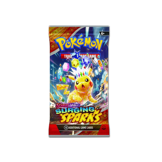 Pokémon TCG Scarlet & Violet: Surging Sparks Booster Pack (Official English Version)