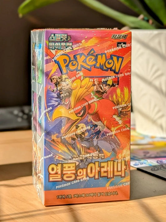 Pokemon Heat Wave Arena Sealed Booster Box (Korean)