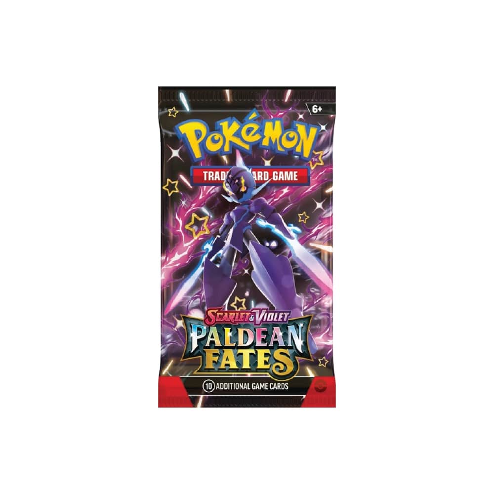 Pokémon TCG – Paldean Fates Booster Pack | Original Pokémon Booster Pack - English