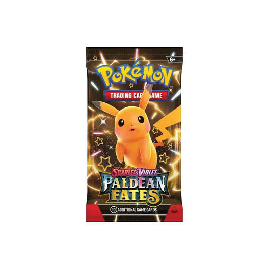 Pokémon TCG – Paldean Fates Booster Pack | Original Pokémon Booster Pack - English